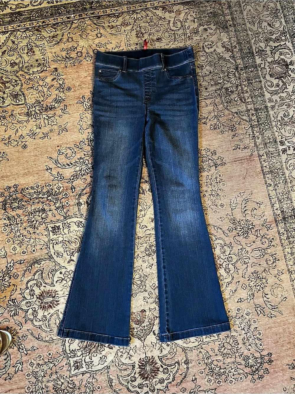 SPANX SPANXshape EveryWear Pull-On Flare Jeans Blue Medium